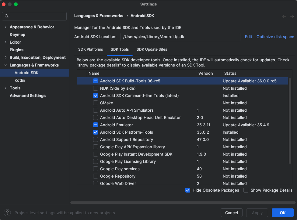 SDK Tools